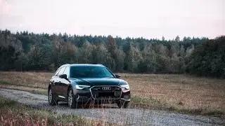 Audi A6 Avant Photoshoot Sunset | Fuji X-H2 & DJI Air 3