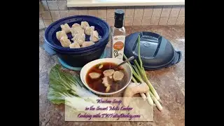 Wonton Soup Recipe in the Tupperware Smart Multi Cooker