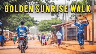 Golden Hour in The Gambia | A Calm Morning Walk