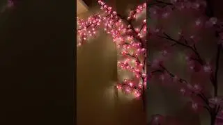 Cherry blossom tree branch wall light #walllights #blossom