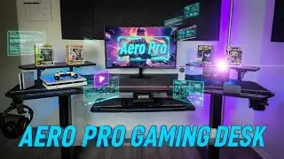 The Coolest Gaming Desk I've Seen! Eureka Ergonomic Aero Pro Gaming Desk
