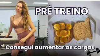 O que eu como antes do treino pra render mais | O melhor pre treino do mundo!