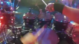 HammerFall/David Wallin GoPro drumcam Hearts on fire