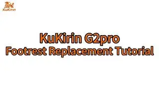 KuKirin G2Pro | Kickstand Replacement Tutorial