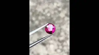 2.27 carats | Reddish Pink Garnet Stone Fancy Cut Natural Tanzanian Gemstone #garnet #gemstone