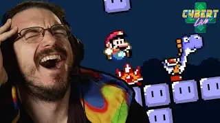 I promise I'm Good at Super Mario World | Cybert Live