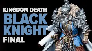 KDM Black Knight: Final, How to Blend Easy with an Airbrush and Contrast Paints