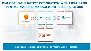 Custom Chat Client for Dialogflow and integration with RPA