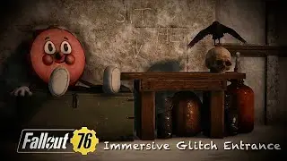 FALLOUT 76 CAMP Tutorial | Immersive Glitch Entrance | Hidden CAMP