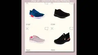 Best shoes for walking , running and Jumping in 2021. Tap here : https://amazon.in/shop/todaysq