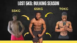 From 55kg to 70kg 💪 | Day 1 of My 30-Day Bulking Journey (Real Gym Transformation)