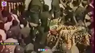 jayalalitha pushed away from mgr funeral car 1987 | Very Emotional & Shocking One Amma