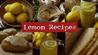 When life gives you lemon | lemon curd, lemonade, lemon cookies & more🍋