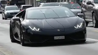 SUPERCARS in Luzern| McLaren Artura| 2x Porsch GT3| Ferrari Roma| Lamborghini Huracan performante|