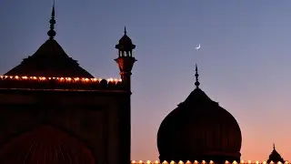 LIVE Chand RAAT Mubarak From DELHI JAMA MASJID 🕌🌙