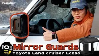 Toyota Land Cruiser LC250 Mirror Guards &mdash; Real Install & Showcase from Plomor