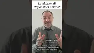 La busta paga: le addizionali Regionali e Comunali