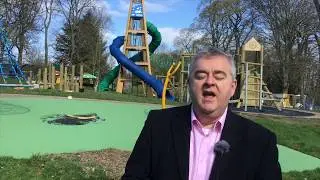 Harestanes play park in Scottish Borders nears completion