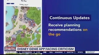 Disney Genie app facing criticism
