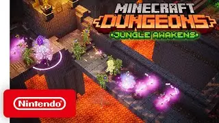 Minecraft Dungeons: Jungle Awakens - DLC Launch Trailer - Nintendo Switch