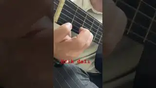 Erik dalı Gevrektir gitar solfej