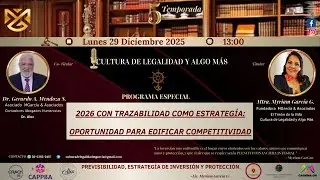 2026 CON TRAZABILIDAD COMO ESTRATEGIA:  OPORTUNIDAD PARA EDIFICAR COMPETITIVIDAD