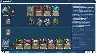 ProGaming - Hearthstone, Murloc Shaman(5) vs Token Druid(5) by choingum and Rizzen, Ranked - Stan...