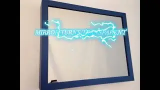 New Secret Gun Case Display w/ Transparent Mirror, RFID Lock and Wi-Fi LED's