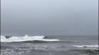 Dark Clouds & Rough Sea Condition over Ennore Coast Credits Rajashekar #chennairains