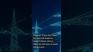 How To Avoid Losing Power During Loadshedding