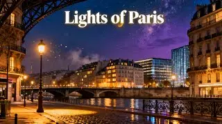 Lights of Paris | Ambient Night Music | Paris After Dark