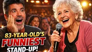&ldquo;Simon Cowell Couldn&rsquo;t Stop Laughing! 83-Year-Old SHOCKS AGT 2025 With the Funniest Stand-Up Ever&rdquo;