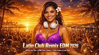 Latin Club Remix EDM 2026 🔥 Reggaeton Pop x EDM Party Energy | Latin Dance & Club Vibes #43