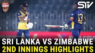 2nd Innings Highlights | Sri Lanka vs Zimbabwe | Match 05 | Tri Nation Series | PCB | M3W1U