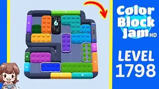 Color Block Jam Level 895 (1798) Solution Walkthrough