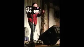 Writer Mark Flanigan reading 