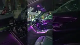 Modifikasi Bikin Mewah Mercy GLC 250 #shortsvideo #ambientlights #mercedes #mercyglc