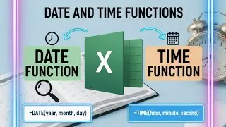 Excel Date & Time Functions Explained | TODAY, NOW, DATE, TIME Full Tutorial in Hindi