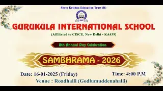 GURUKULA SAMBHRAMA-2026. Annual Day Celebration-2026