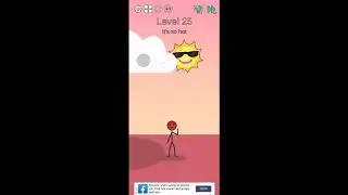Brain challenge think outside level 25 Solution or walkthrough