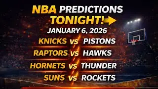 NBA Predictions Tonight (Jan 6, 2026) | 4 Games Picks & Analysis