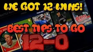 HOW I GOT 12 WINS IN BATTLE ROYALE... (BATTLE ROYALE TIPS MLB THE SHOW 17)