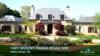 Buckhead Luxury Home | 1401 Mount Paran Rd NW, Atlanta, Georgia, USA 🇺🇸 | Luxury Real Estate