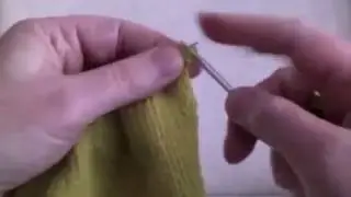 Knitting the Seamless Yoke Joining Row