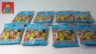 Lego Minifigures Series 17 8 Pack Opening
