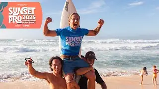 Final: Finn McGill seizes his long-awaited HTA Sunset Pro moment, victorious in pumping conditions