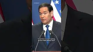 Rubio says 'NO OFFENSE' to United Nations, US only country that can get Russia and Ukraine to talk