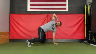 Bear Stance T-Spine Rotation