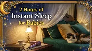 🐈💤Cat Kristy, 2 Hours of Hair Dryer Sound | Relaxing ASMR White Noise for Deep Sleep 🐈💤
