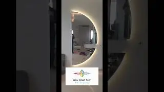 D shaped mirror